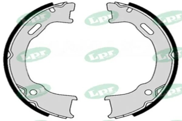 Комплект тормозных колодок 09560 09560 LPR