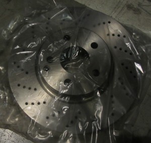 Диск тормозной передний D322мм. MERCEDES W204 07-/W212 09- SPORT (TRW DF4862S) K K000175 MILES