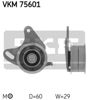 ролик натяжной ремня ГРМ! Mitsubishi Galant/Pajero 2.5D/TD 86-94 VKM75601 SKF