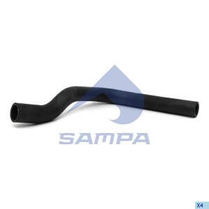 Патрубок DAF радиатора масляного охлаждения SAMPA 051075 SAMPA