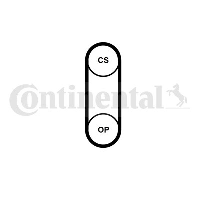 Ремень ГРМ CT1204 CT1204 CONTINENTAL