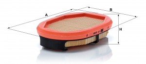 Фильтр воздушный CF2125 CF 2125 MANN FILTER