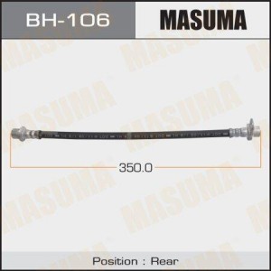 шланг тормозной задний прав.!\ Toyota Carina/Corolla 1.3-2.0D 87-93 BH-106 MASUMA