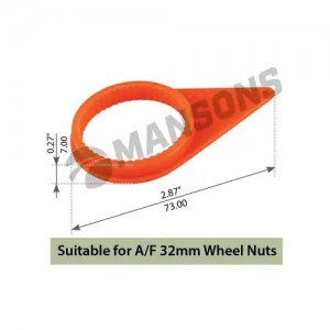 Индикатор затяжки гайки колесной (красный, SW32) MANSONS 120850 MANSONS