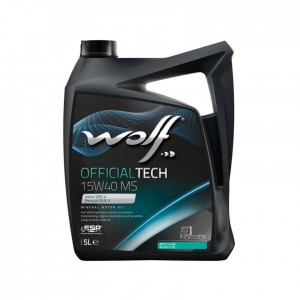 WOLF OFFICIALTECH 15W40 MS 5L МИНЕРАЛЬНОЕ CATERPILLAR ECF-3 CUMMINS CES 20081 MA 8302411 WOLF