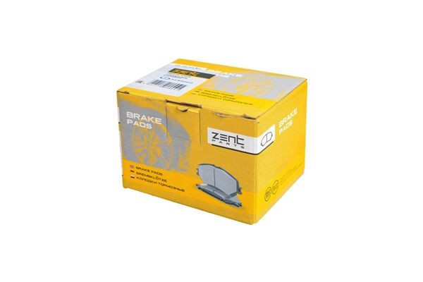 колодки дисковые передние! Fiat Punto/Siecento, Lancia Y 1.1/1.2 93> Z07452 ZENTPARTS