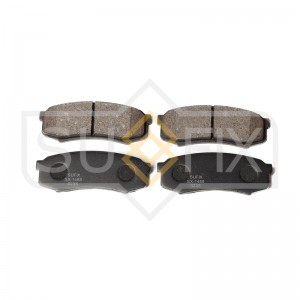 Колодки тормозные задние TOYOTA Land Cruiser(J70/80/90/120)/Prado(150) 3.0D 10 S SX-1486 SUFIX