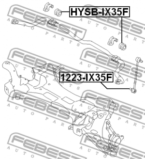 HYUNDAI TUCSON (2004>)/ KIA SPORTAGE (2010>) HYSB-IX35F FEBEST