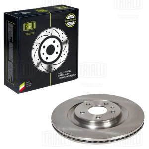 Диск торм. Audi A4 (07-)/A5 (07-)/A6 (11-)/Porsche Macan (14-) зад. d=330 (DF 18 DF 180135 TRIALLI