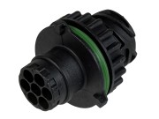 разъем электрический! 7-pin AMP 180 град. для фонарей\ Universal 8801426SX STELLOX
