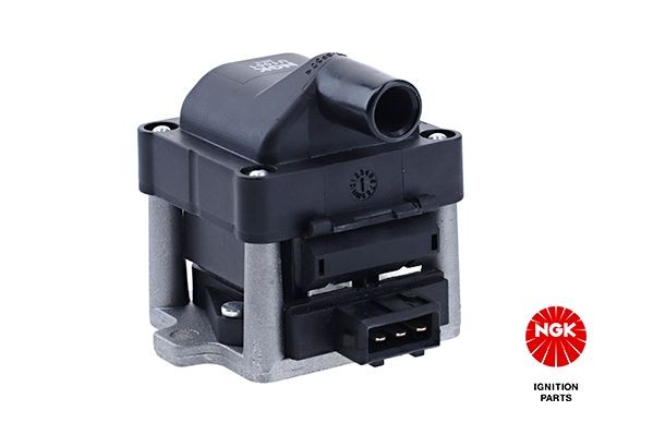 U1001NGK катушка зажигания! Audi 80/100/A6, VW Golf/Passat/Polo/T4 1.0-2.5i 90> 48000 NGK