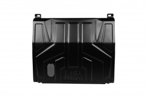 Защита двигателя ВАЗ Priora (штатный крепеж) LECAR014100205 LECAR