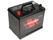 аккумуляторная батарея! 70Ah 550A JIS +слева 261/175/225\ WEZ70550L WEZER