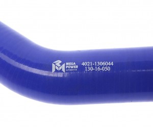 Патрубок ГАЗ-3302,3110 термостата отводящий силикон (d=38) MEGAPOWER 130-16-050 MEGA POWER