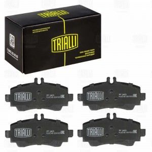 Колодки торм. Mercedes A (W168) (97-) диск. перед. (PF 2403) PF 2403 TRIALLI