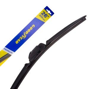 Щетка стеклоочистителя 650мм бескаркасная (8 адаптеров) Premium GOODYEAR GY000446 GOODYEAR