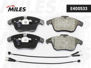 Колодки тормозные передние (Смесь Low-Metallic) CITROEN C5 1.6-2.0 08- (TRW GDB1 E400533 MILES