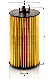 Фильтр масляный HU6018z HU6018Z MANN FILTER