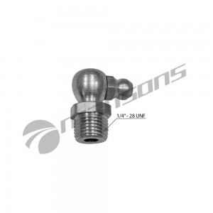 Масленка угловая 90 градусов 1/4"x28 UNF MANSONS G452 MANSONS