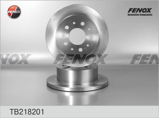 Диск тормозной Fiat Ducato Van 06-  2шт TB218201 FENOX