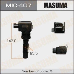 Катушка зажигания MAZDA 3 (BK),5,CX-7,MX-5 (2.0/2.5) MASUMA MIC-407 MASUMA