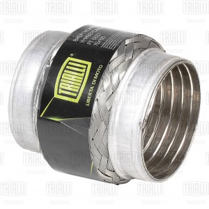 Виброкомпенсатор вых. трубы (Гофра) 75x100 Hydra/Wire Mesh (нерж. сталь) (FT 003 FT 0037 TRIALLI