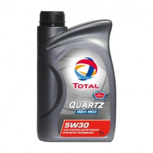 Масло моторное синтетическое Total Quartz INEO MC3 5W-30 1л (166254,11180301) 10 10250301 TOTAL