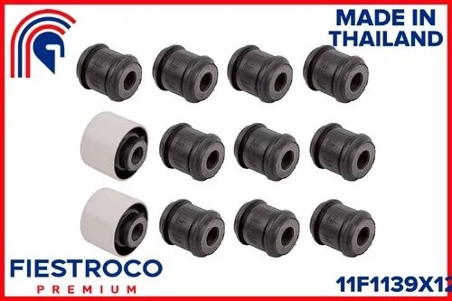 Комплект (12 шт) сайлентблоков задних тяг Renault Duster 4WD 11F1139X12 11F1139X12 FIESTROCO
