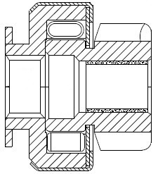 Привод стартера (бендикс) для а/м Hyundai ix35 (09-) 2.0i (тип Delco) (VCS 0819) VCS0819 START VOLT