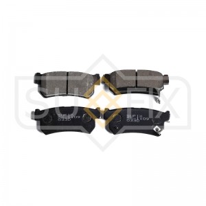 Колодки тормозные задние DAEWOO Korando 2.9TD-3.2 99 / Musso 2.2TD-3.2 99, SSANG SX-1109 SUFIX