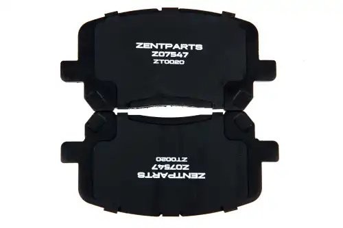 колодки дисковые передние! Toyota Avensis Verso 2.0VVT-i/2.0D4-D 01> Z07547 ZENTPARTS