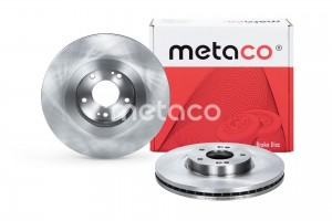 Диск тормозной передний вентилируемый 3050333 METACO