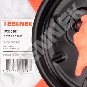 Диск тормозной задний NISSAN ALTIMA 01-, JUKE 10- DCD0103 DCD0103 ZENNEK