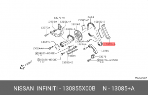 ДЕТАЛЬ 13085-5X00B NISSAN