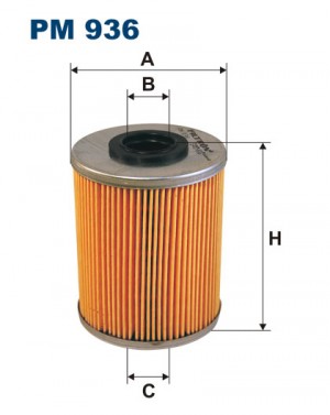 Фильтр топливный OPEL Astra G (02-05),Omega B (97-03),Vectra C (02-) FILTRON PM936 FILTRON