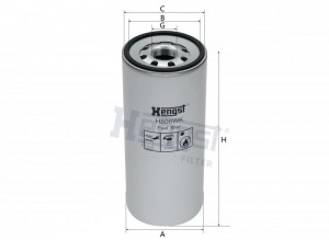 Фильтр топливный Shacman X6000/JAC N350; WP13.550E501,WP10.336E53,WP12.375E50; H806WK HENGST