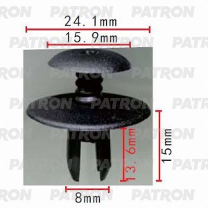 BMW 3-СЕРИЯ E36 (1991-1998) крепеж шумоизоляции салона P370313 PATRON
