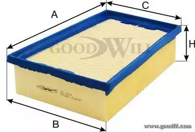 Фильтр воздушный AG563 AG 563 GOODWILL