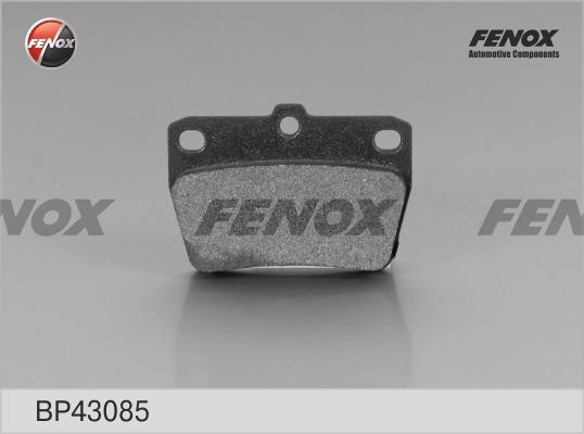 Колодки тормозные дисковые задние BP43085 FENOX