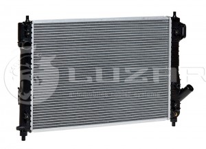 Радиатор CHEVROLET Aveo (08-) охлаждения двигателя LUZAR LRC0581 LUZAR