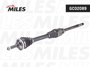 Привод в сборе правый PEUGEOT 206 1.1-1.6 98- (ABS) (GKN 303203) GC02089 GC02089 MILES