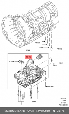 ИЗОЛИРУЮЩАЯ ТРУБКА/SLEEVE TZV500010 TZV500010 LAND ROVER