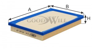 Фильтр воздушный AG487 AG 487 GOODWILL