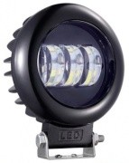 фара светодиодная! WL-430 (кругл. мет.корп., LENS, 3 LED, 45W)\ 5209 VYMPEL