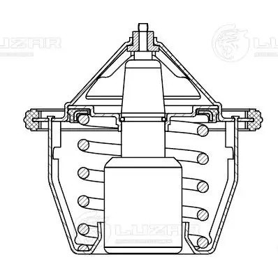 Термостат для а,м Subaru Forester 02-,Forester 08-,Legacy 94- 78°С термоэл. LT 2 LT 2201 LUZAR