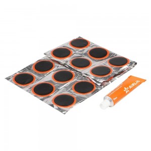 Ремкомплект для камер, заплатки круглые D32 мм - 36 шт., клей-активатор 12мл (AT ATRS102 AIRLINE