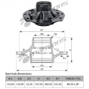 Ступица EcoPlus 3 300.624.1 MANSONS