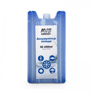 Аккумулятор холода 450г гелевый (жесткий) AVS 80709 AVS
