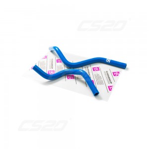 Патрубок ВАЗ-2190 отопителя комплект 2шт. силикон Profi CS-20 09249 CS20