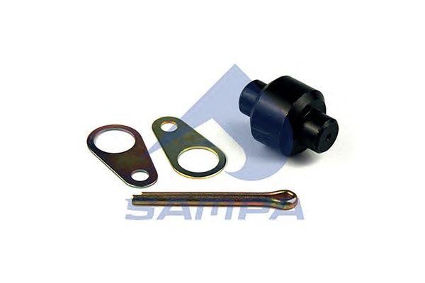 Ролик BPW тормозной колодки (ролик,2 пластины,шплинт) SAMPA 070524 SAMPA